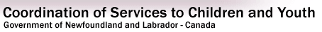 Model for the Coordination of Services to Children and Youth